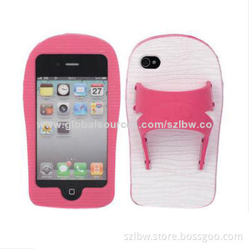 Cool Slipper of Taiwan Soft Silicone Protective Cases, 3D Design Allows Easy Grip as Well